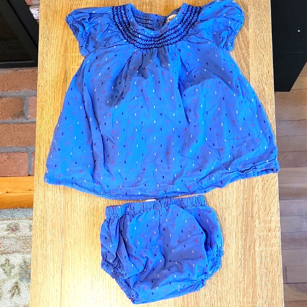 Hatley Baby Dress And Bloomers Set